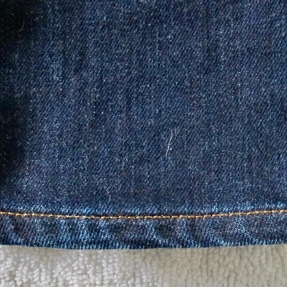 J.Crew WMN'S Dark Blue Toothpick Ankle Jeans SZ 24 - Picture 5 of 5